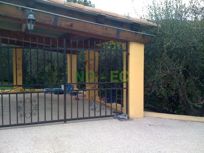 Vu de l'installation terminée