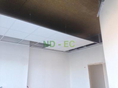 Pose du faux plafond