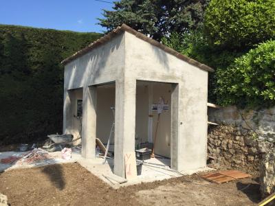 Création d'un pool house