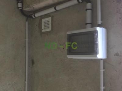 Installation de prises de courants