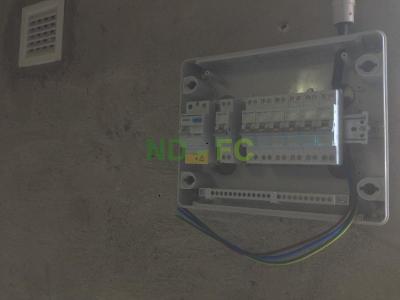 Installation de prises de courants
