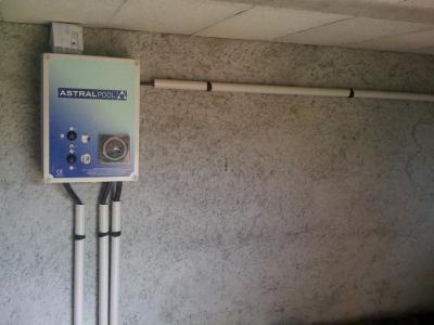 Instllation du coffret électrique