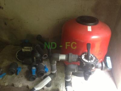 Pose des éléments de filtration