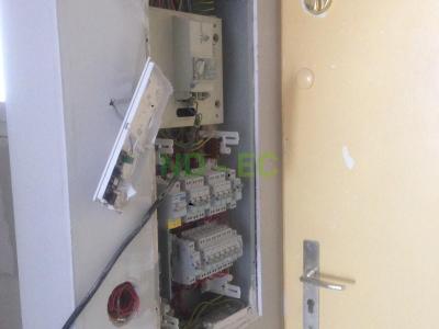 Pose du tableau electrique