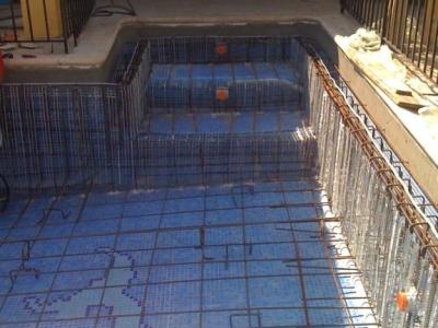 Rénovation d'une piscine au sel
