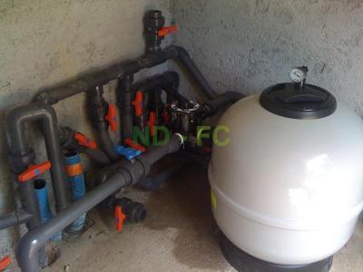 Installation de la filtration
