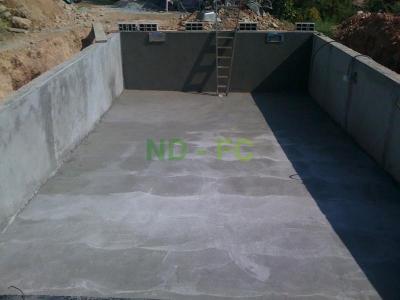 Rénovation d'une piscine
