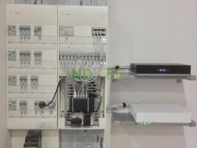 Vu de l'installation terminée