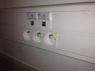 Repérage des prises de communication RJ45
