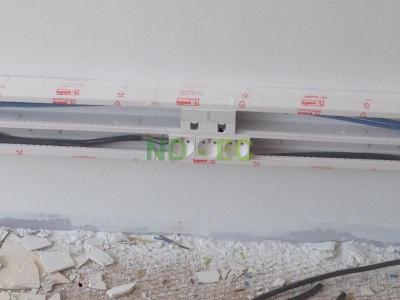 Installation des prises de courants et des prises de communication RJ45