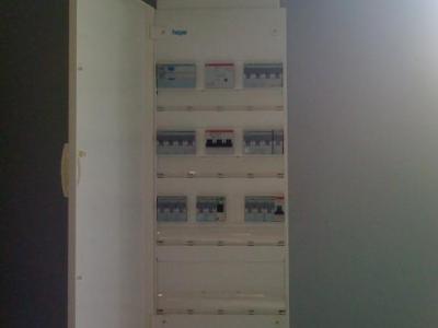 Vu du tableau électrique